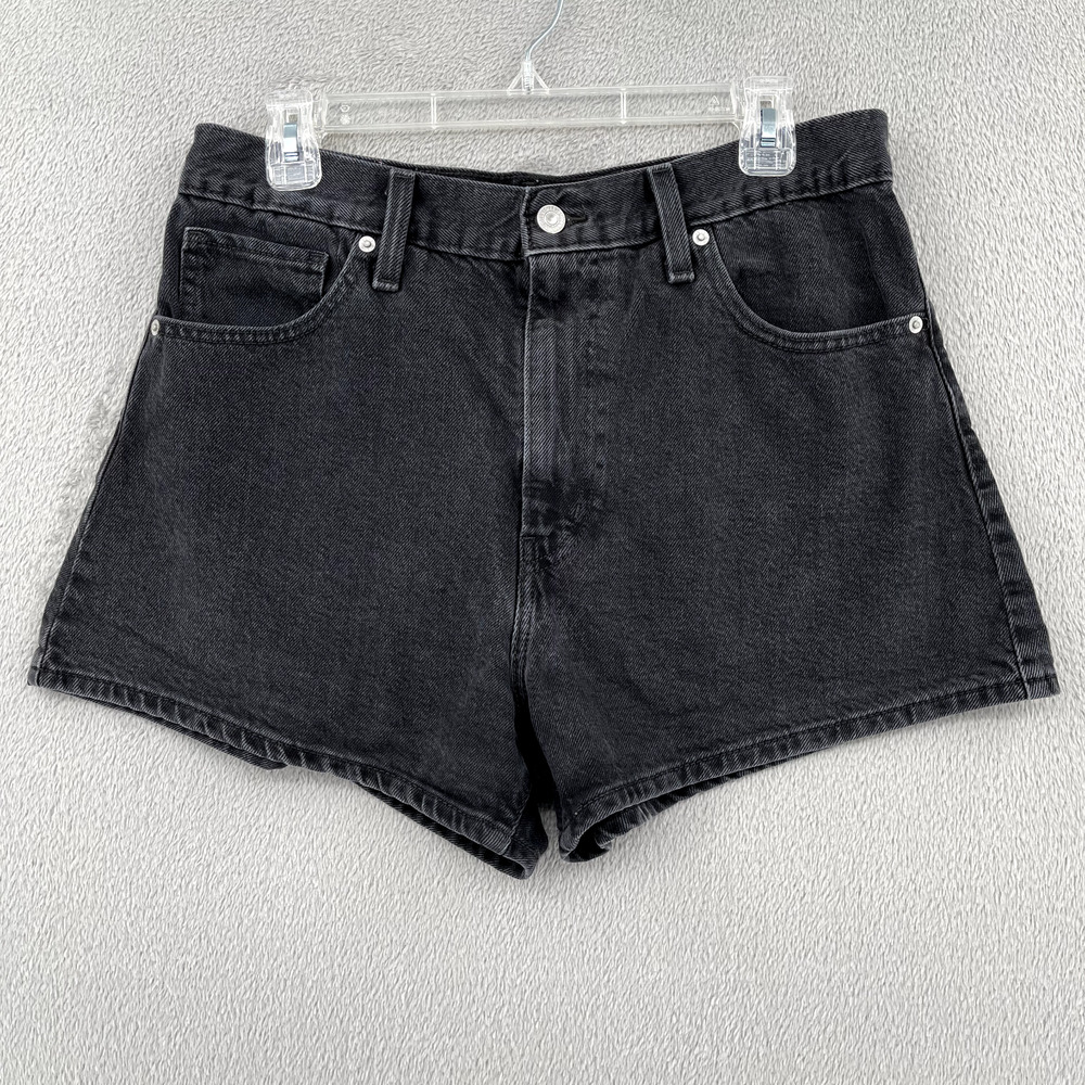 Levi's Black Jean Shorts for Women